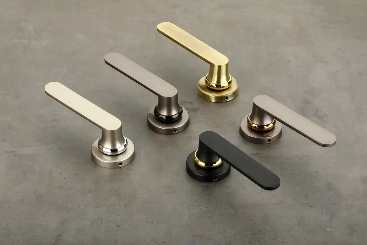 Halo Round Rose Lever - SML-001